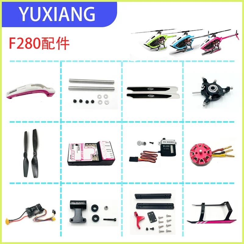 Rc Helicopter Coaxial - YUXIANG F280 6CH 3D RC 헬리콥터