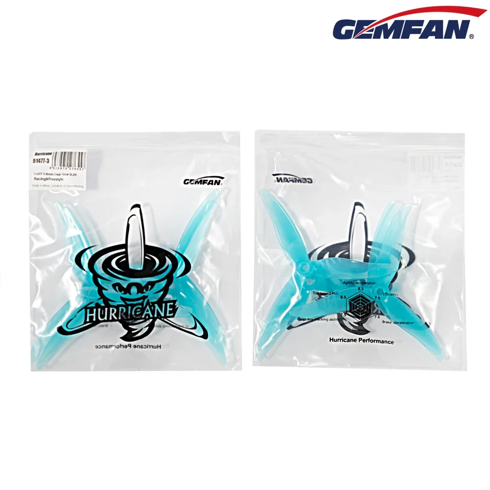 Rc Helicopter Blade - 10쌍 (10CW + 10CCW) Gemfan JB