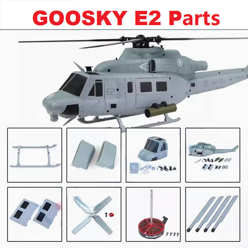 Rc Helicopter Coaxial - 구스키 E2 UH-1Y RC 헬리콥터 쉘