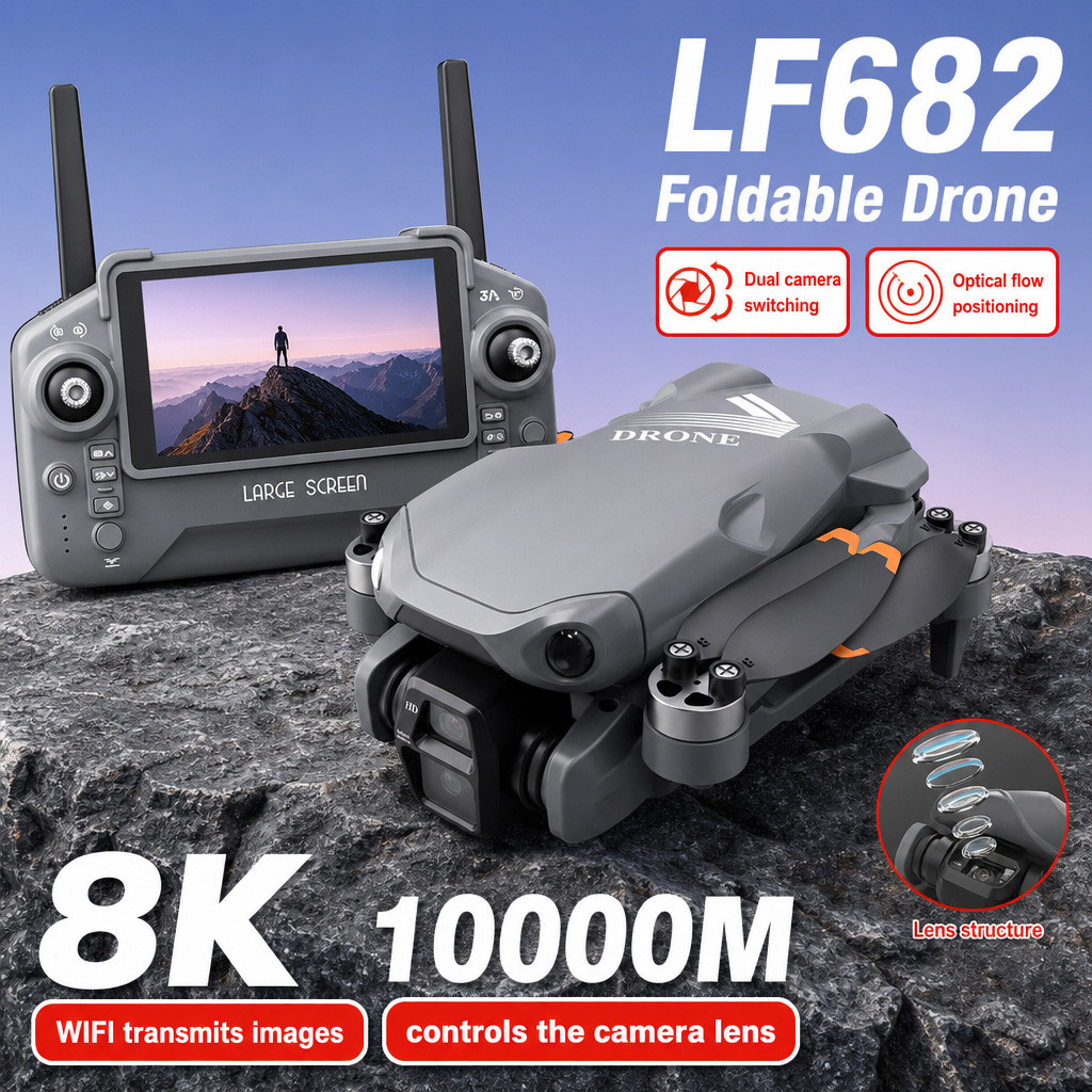 Rc Helicopter Charger - 항공 사진 촬영 LF682 드론 8K