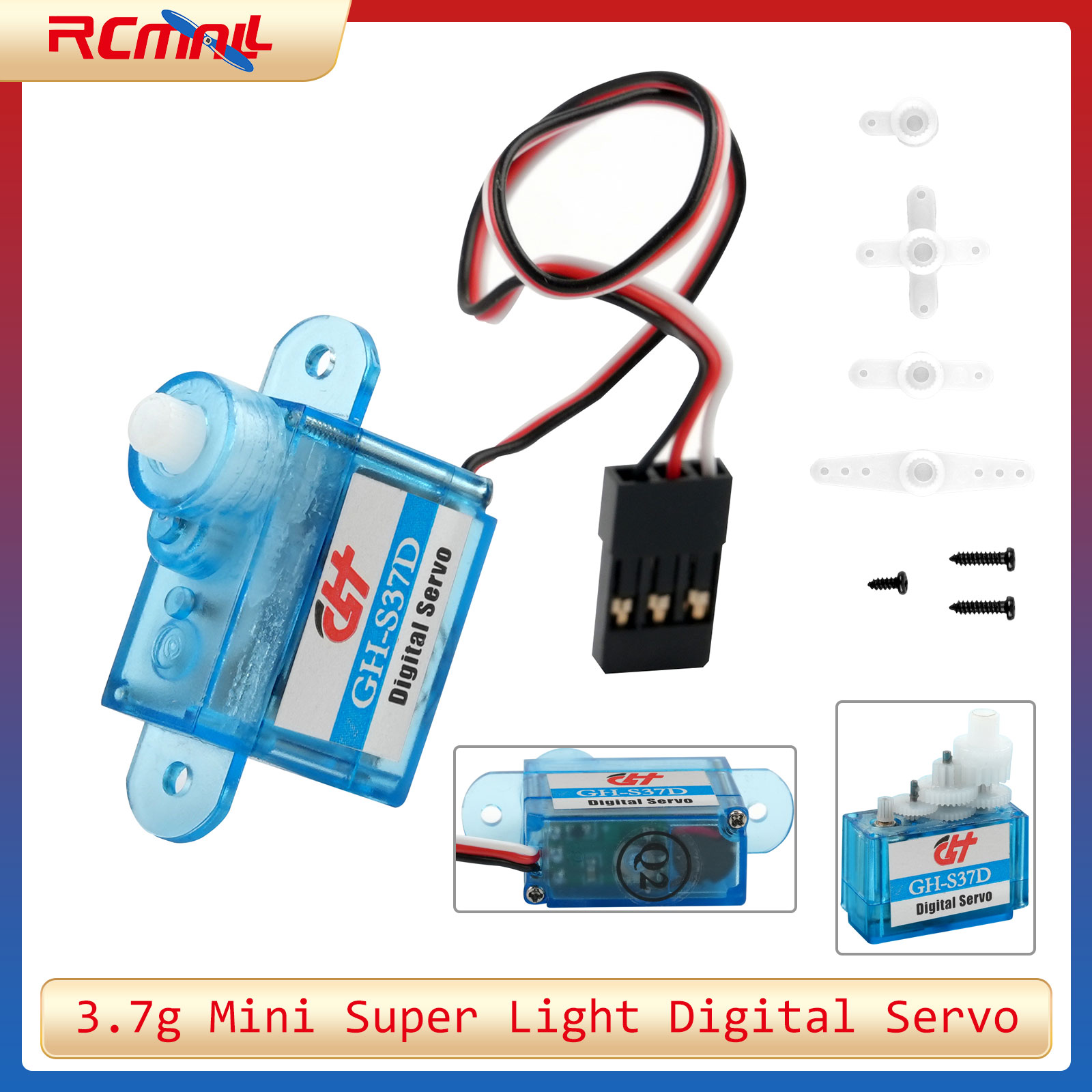 Rc Helicopter Servo - 3.7g 미니 슈퍼 라이트 디지털 서보