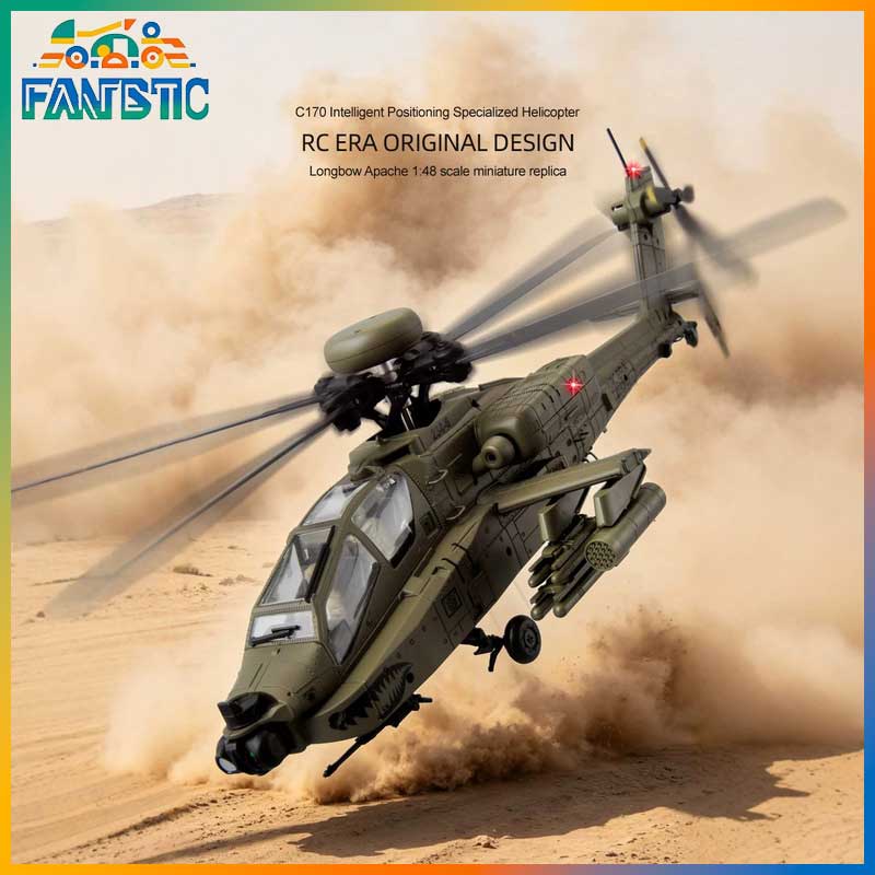 Rc Helicopter Single Rotor - RC 시대 C170 AH-64D 아파치 RC