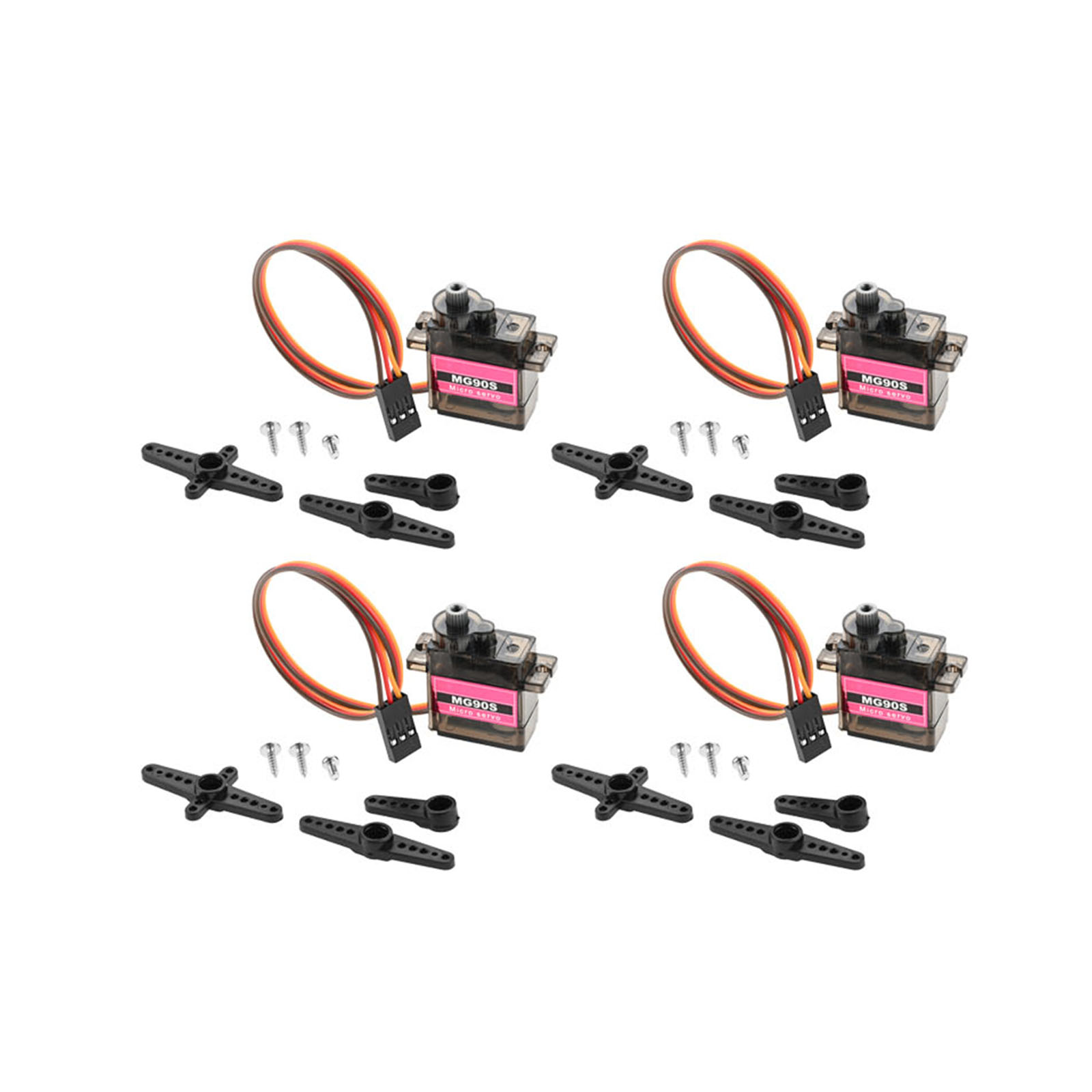 Rc Helicopter Mini - 4개 마이크로 서보 메탈 기어 90
