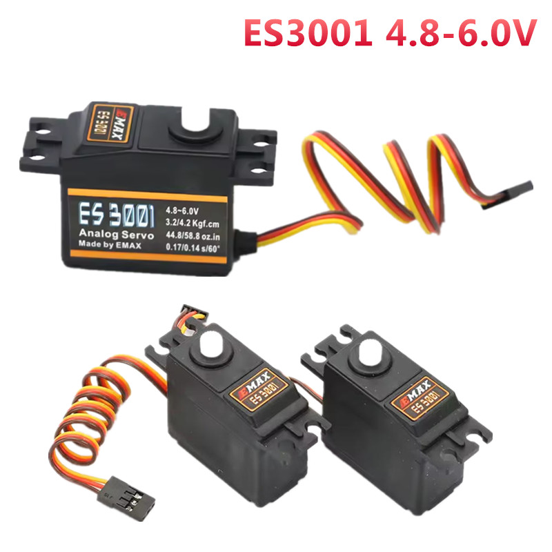 Rc Helicopter Parts - 1/4PCS EMAX ES3001 4.8-6.0V 37g 플라스틱