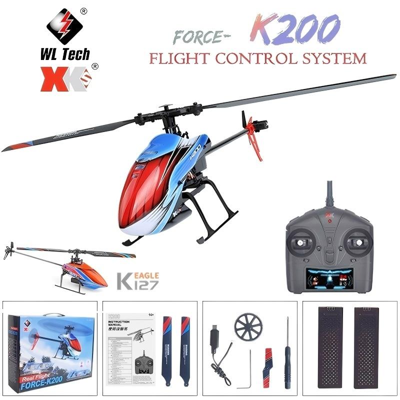 Rc Helicopter Gyro - WLtoys RC 헬리콥터 K200 K127 2.4Ghz