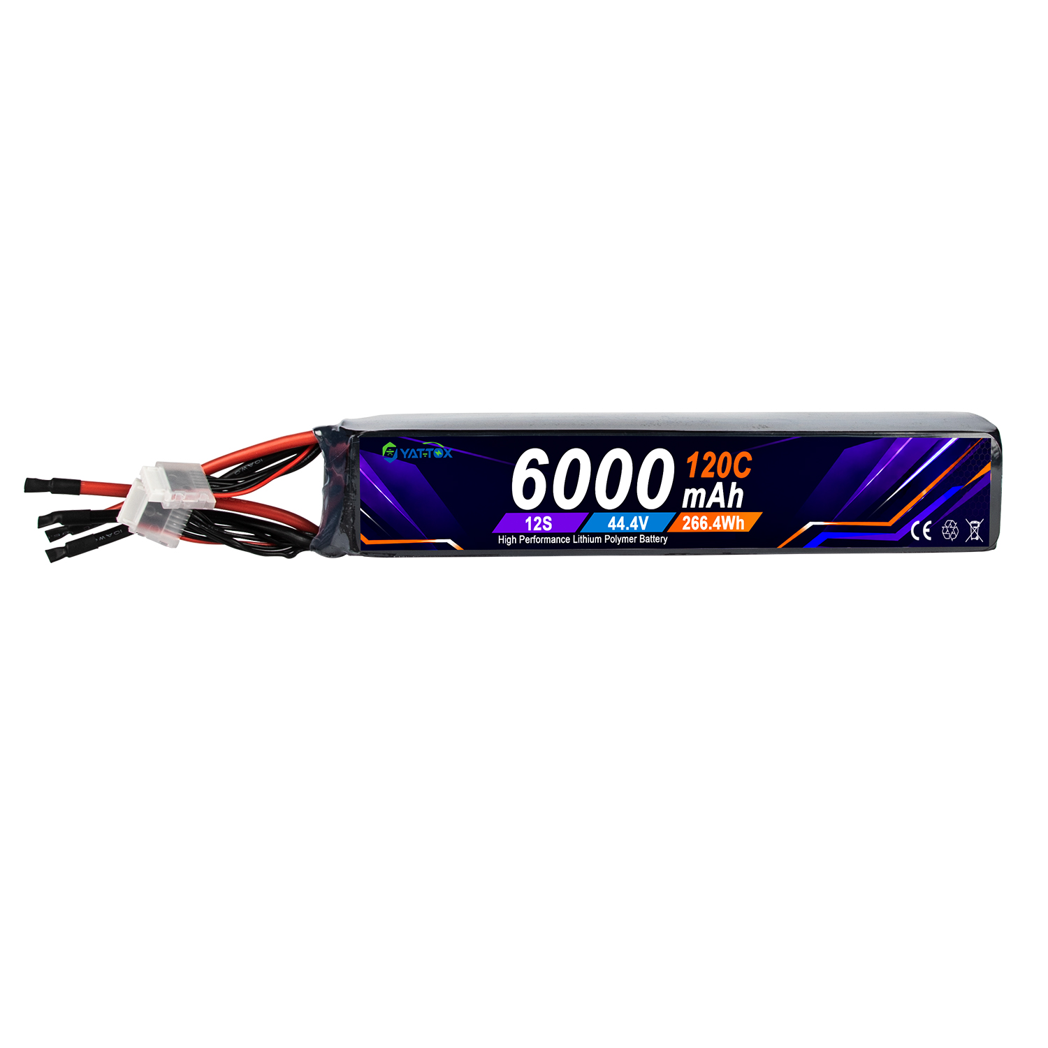 야톡스 12S 6000mAh 120C 100% LCO  - Rc Helicopter Large 리뷰 및 가격
