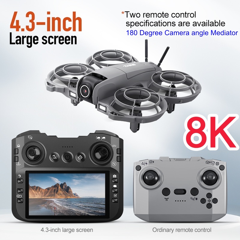 대형 화면 리모컨 RC 드론, 8K HD 카메라 탑재, - Rc Helicopter Electric 리뷰 및 가격