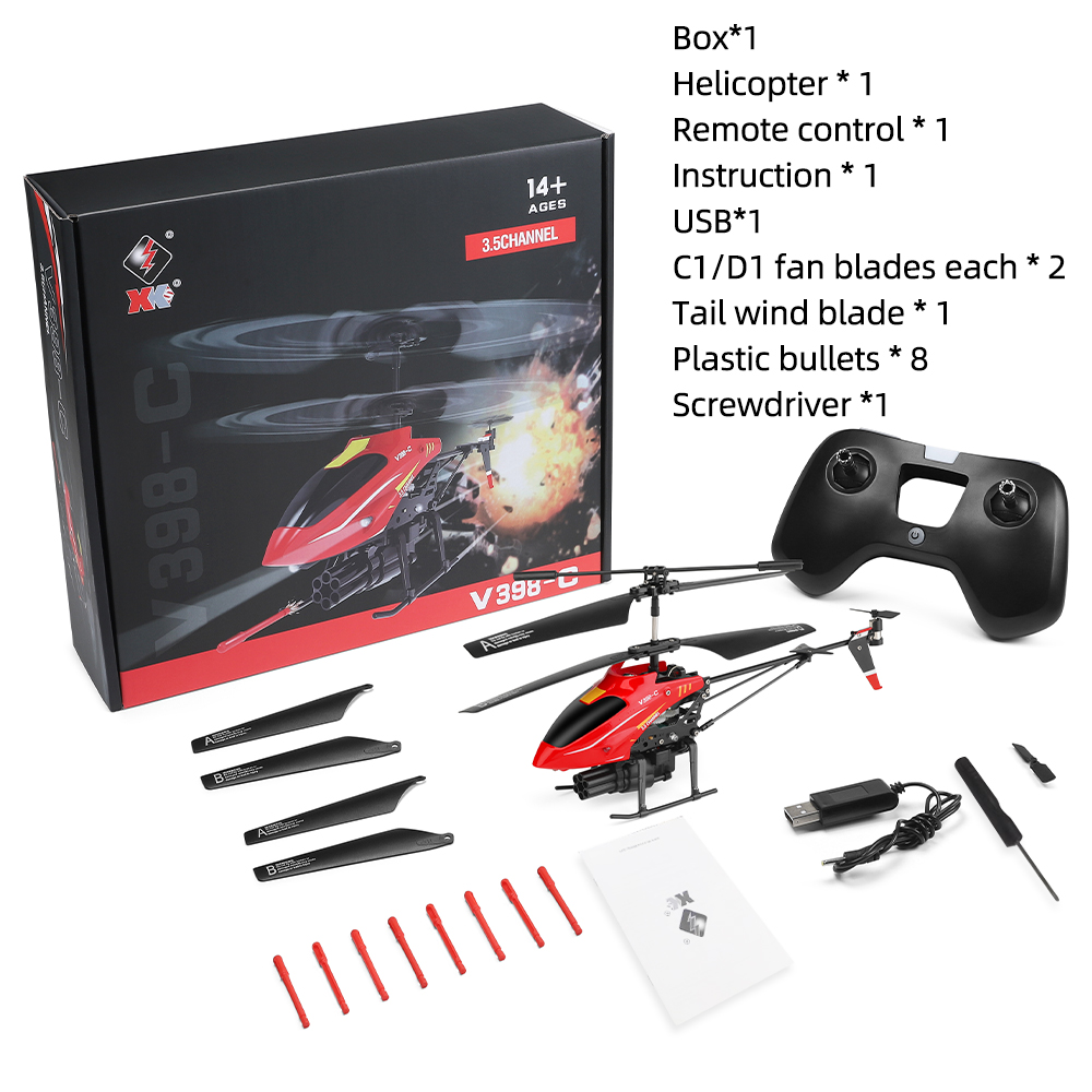 Wltoys RC 헬리콥터 V398-C 비행기 발사 헬 - Rc Helicopter Gyro 리뷰 및 가격