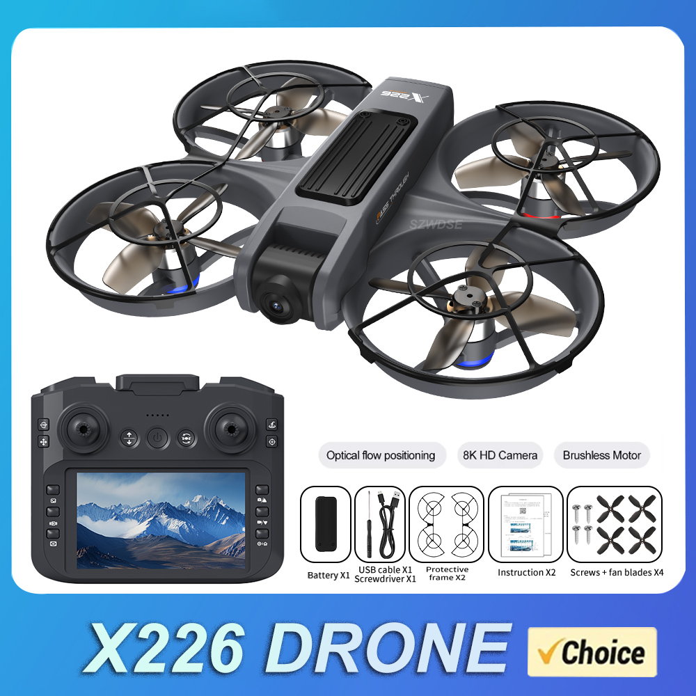 NEW X226 RC 드론 2.4G 5G WIFI 4K - Rc Helicopter Electric 리뷰 및 가격