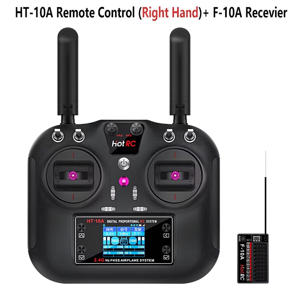 Hotrc HT-10A 2.4G 10CH 송신기 F10 - Rc Helicopter Battery 리뷰 및 가격