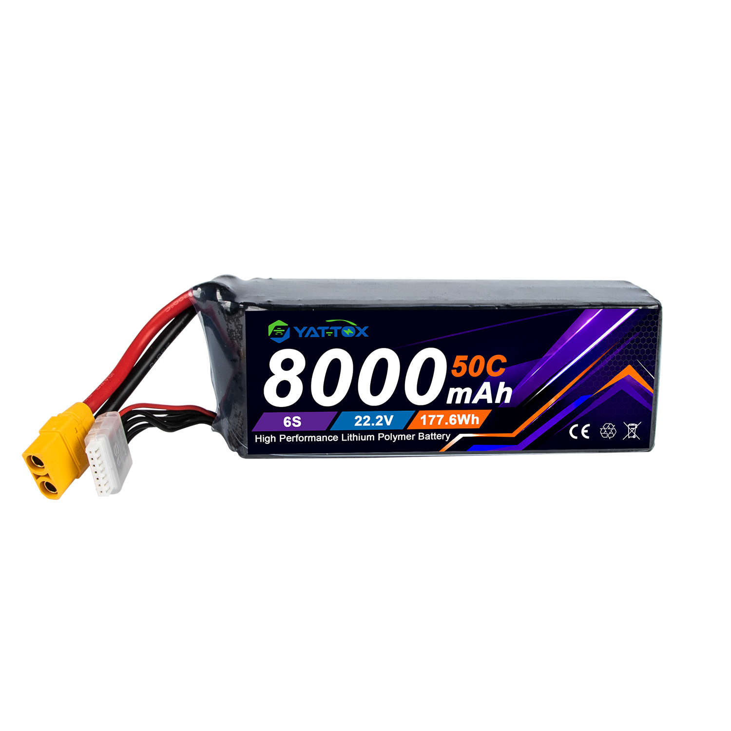 야톡스 6S 8000mAh 50C 리포 배터리 22.2 - Rc Helicopter Large 리뷰 및 가격