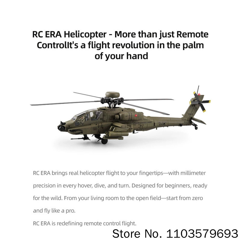 RC 시대 RC 헬리콥터 AH-64D 아파치 C170  - Rc Helicopter Single Rotor 리뷰 및 가격
