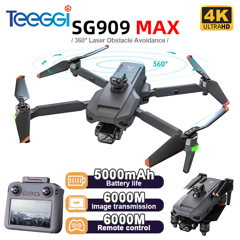 Teeggi SG909 MAX GPS 드론(4K 카메라 - Rc Helicopter Electric 리뷰 및 가격
