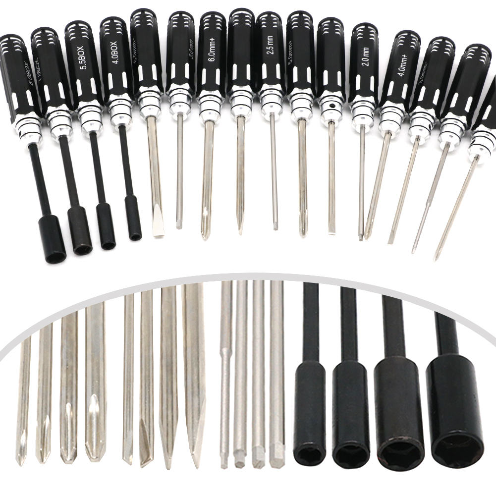 RC 육각 드라이버 세트 - 16pcs 육각 알렌 스크 - Rc Helicopter Tool Kit 리뷰 및 가격