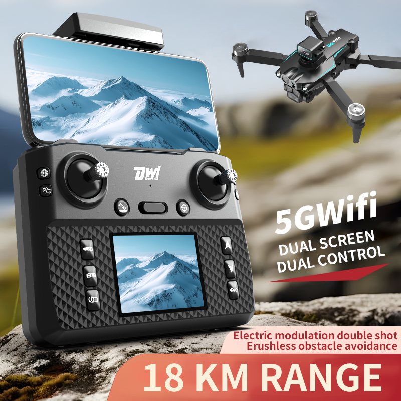 DWI D22 8K 스크린 FPV RC 드론 WIFI  - Rc Helicopter Electric 리뷰 및 가격