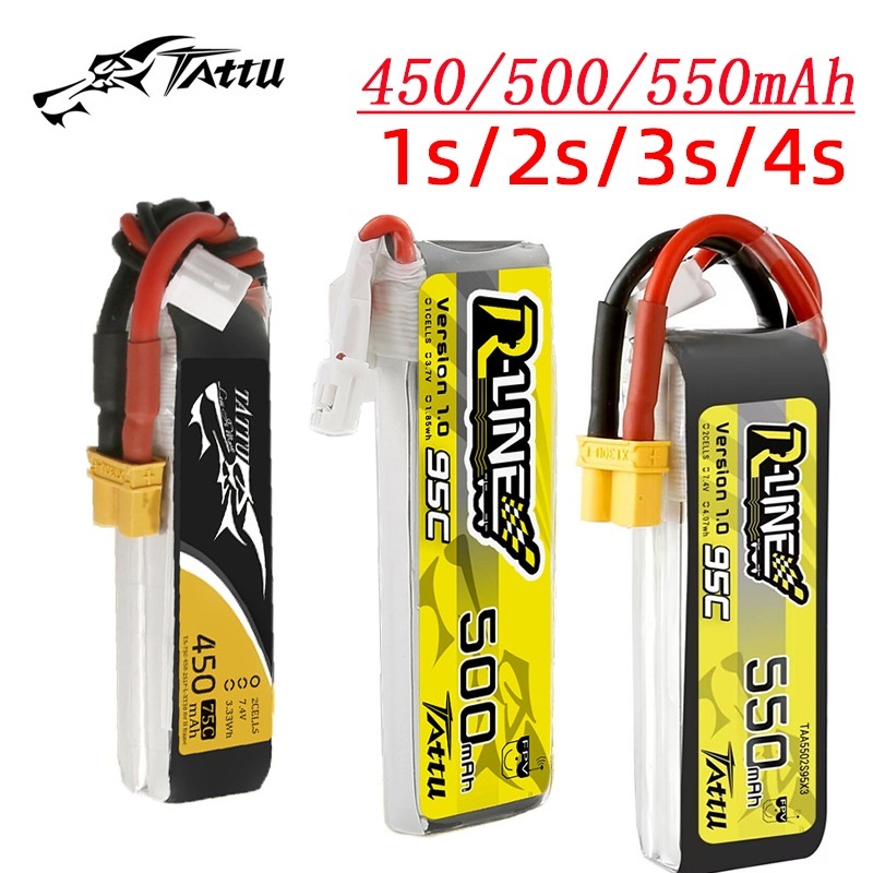 3Pcs 새로운 TATTU 450/500/550mAh  - Rc Helicopter Parts 리뷰 및 가격