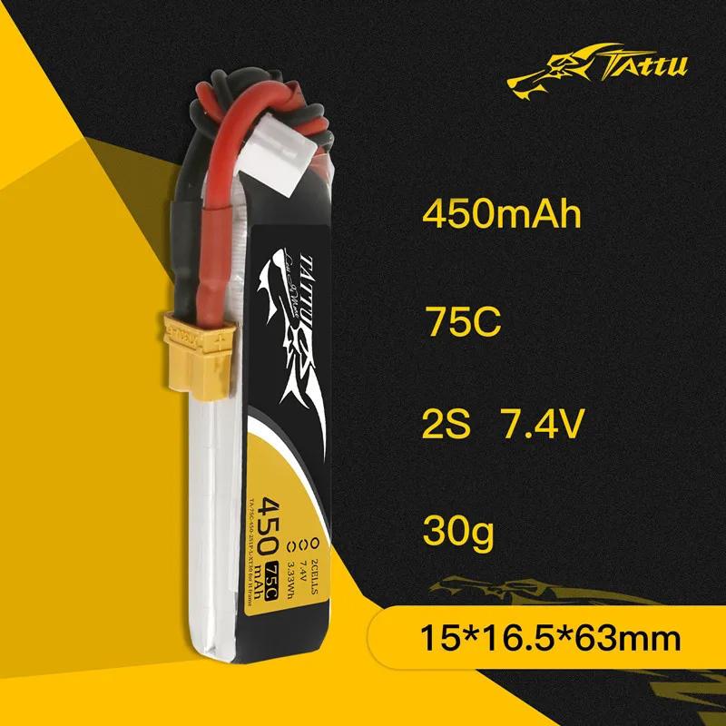 3Pcs 새로운 TATTU 450/500/550mAh  - Rc Helicopter Parts 리뷰 및 가격