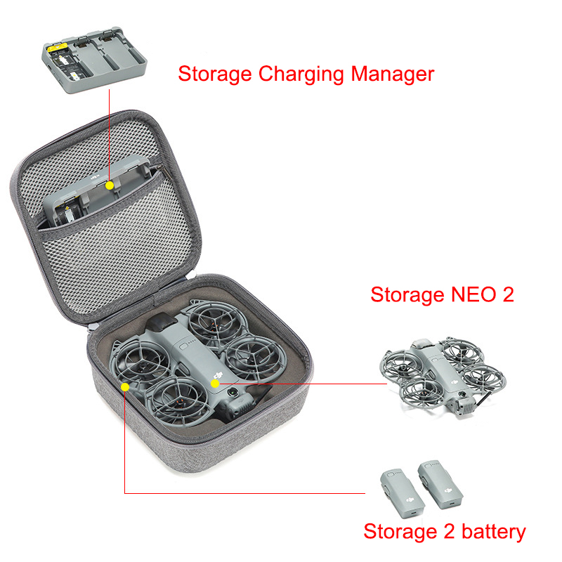 DJI NEO 2 충격 방지 케이스 하드 쉘 케이스 휴 - Rc Helicopter Bag 리뷰 및 가격