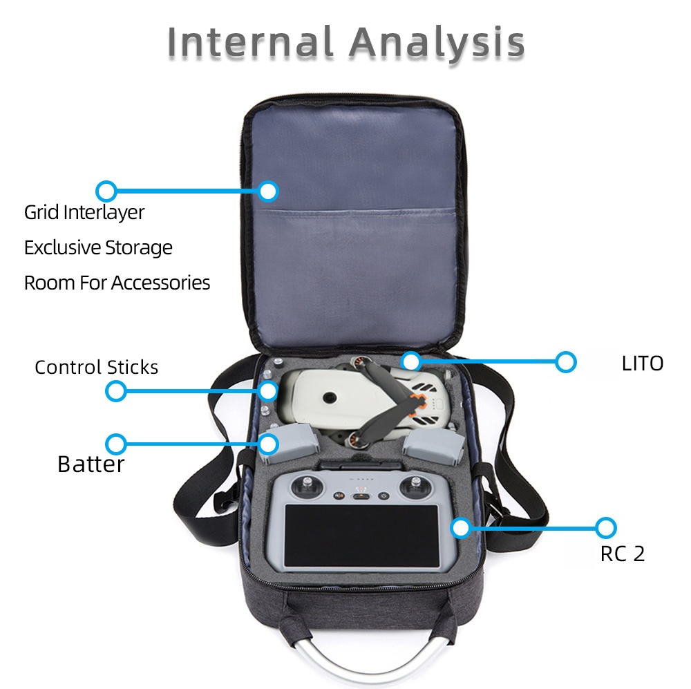 DJI Lito X1/ Lito1 (RC2/RC-N3) - Rc Helicopter Bag 리뷰 및 가격