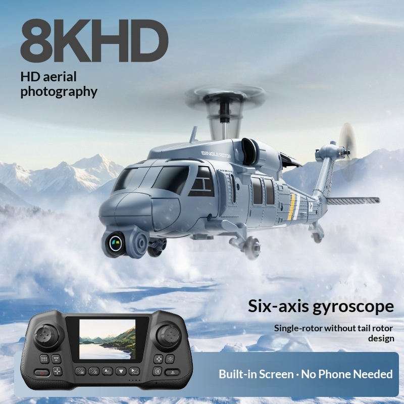 4DRC L2 RC 헬리콥터 8K 공중 카메라 내장형  - Rc Helicopter Single Rotor 리뷰 및 가격