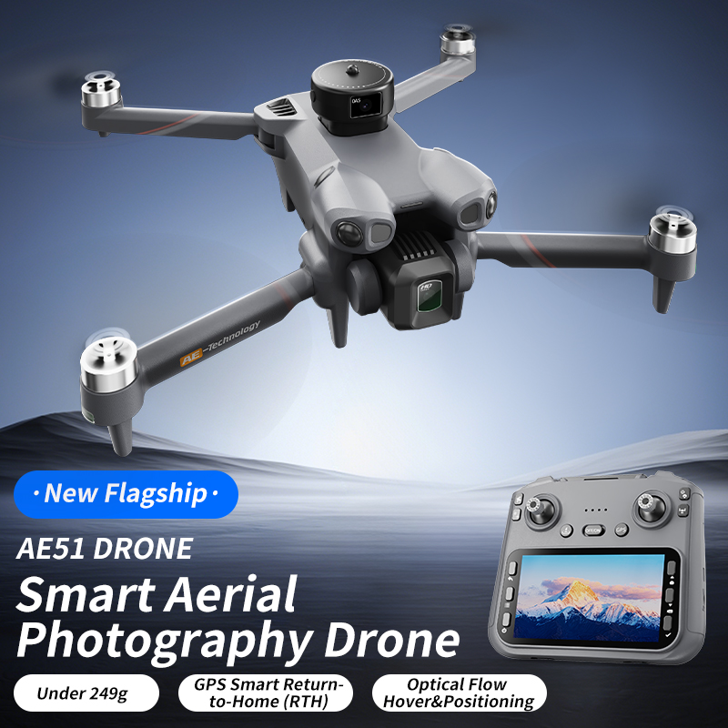 접이식 RC 쿼드콥터 AE51 GPS 드론 4.5인치  - Rc Helicopter Large 리뷰 및 가격
