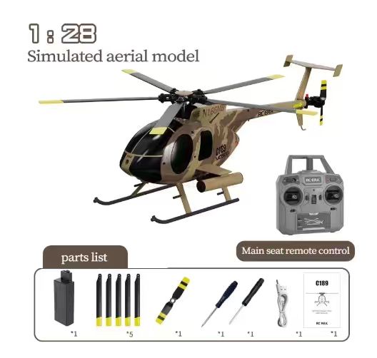 C189 MD500 RC 헬리콥터 1:28 4채널 듀얼 - Rc Helicopter Nitro 리뷰 및 가격